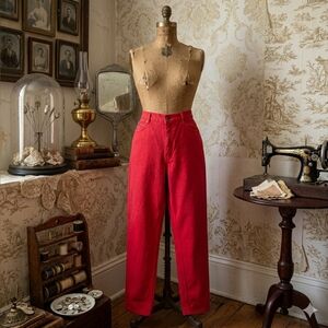 Vintage 90’s California Jeans – Bright Red – High Rise